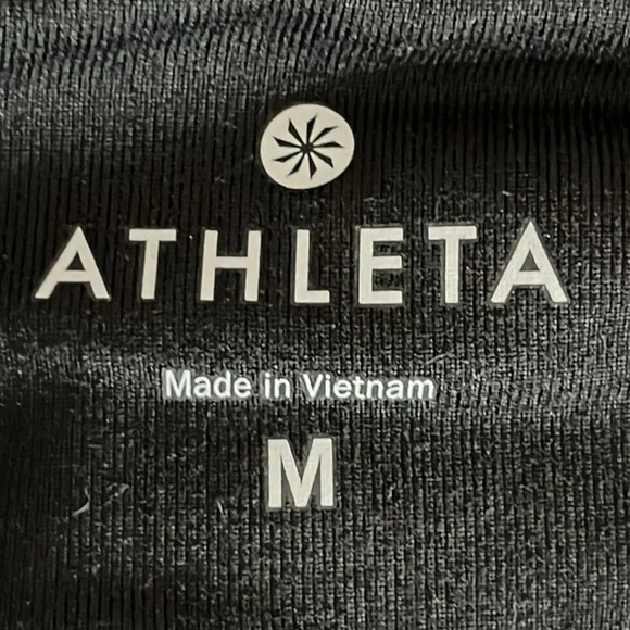 Athleta Work It Out Pants in Black Heather - Size Medium - Picture 6 of 8